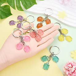 Tortoise Theme Gradient Color & Luminous Resin  Pendant Decoration&nbsp;KEYC-YW00154-01