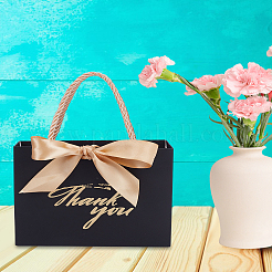 4Pcs Rectangle Paper Wrapping Handle Bags with Ribbon&nbsp;CARB-LP0001-46