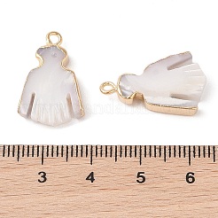 Natural Trochous Shell Pendants&nbsp;SHEL-P017-10G