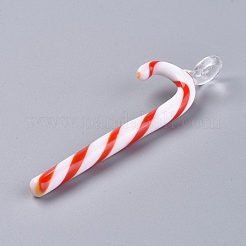 Christmas Handmade Lampwork Big Pendants&nbsp;LAMP-G141-01