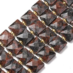 Natural Red Labradorite Beads Strands&nbsp;G-F839-A04-01