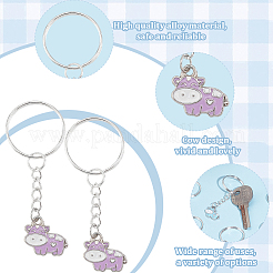 Alloy Enamel Keychain&nbsp;KEYC-GO00006