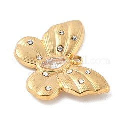 304 Stainless Steel Pendants&nbsp;STAS-F319-06G-01