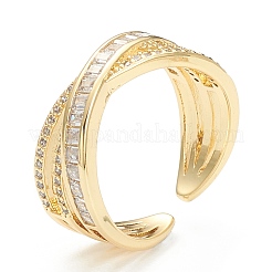 Brass Micro Pave Clear Cubic Zirconia&nbsp;ZIRC-M117-16G