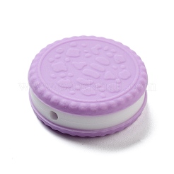 Cookie Food Grade Eco-Friendly Silicone Focal Beads&nbsp;SIL-C007-03E