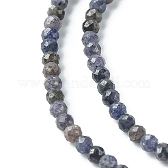 Natural Sapphire Beads Strands&nbsp;G-G204-A02-3.5mm
