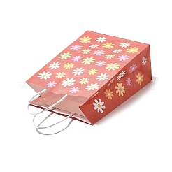 Rectangle with Sunflower Pattern Paper Gift Bags&nbsp;CARB-L012-01C
