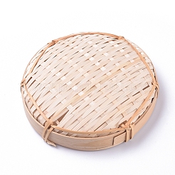 Bamboo Colander Bamboo Sieve&nbsp;LS-AJEW-WH0118-03B