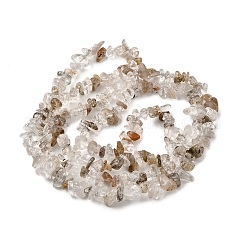 Natural Colorful Rutilated Quartz Beads Strands&nbsp;G-H315-A08-01