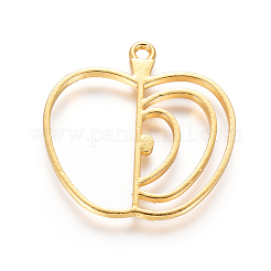 Zinc Alloy Open Back Bezel Pendants&nbsp;PALLOY-E564-09G