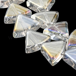 AB Color Plated Electroplate Transparent Glass Beads Strands&nbsp;EGLA-G037-08A-AB01