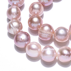 Natural Cultured Freshwater Pearl Beads Strands&nbsp;PEAR-N013-09B