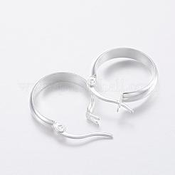 304 Stainless Steel Hoop Earrings&nbsp;EJEW-H327-02A