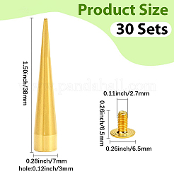30Sets Alloy Rivets Set&nbsp;FIND-GF0008-71