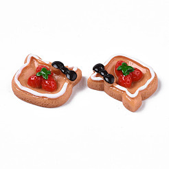 Opaque Epoxy Resin Cabochons&nbsp;CRES-S358-54