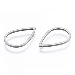 Non-Tarnish 201 Stainless Steel Linking Rings&nbsp;STAS-N090-T07-1