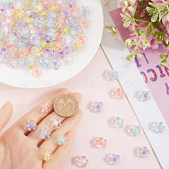 300Pcs Transparent Acrylic Beads&nbsp;TACR-SP0001-04
