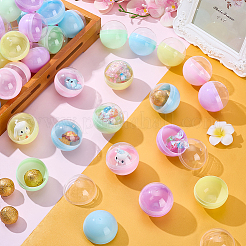 Plastic Round Vending Machine Egg Capsules&nbsp;AJEW-WH0609-531