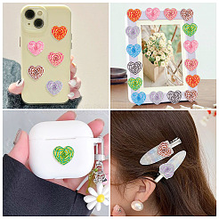 Printed Opaque Resin Cabochons&nbsp;CRES-TA0001-72A