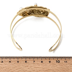 Stylish 304 Stainless Steel Cuff Bangles&nbsp;BJEW-K302-01D-G