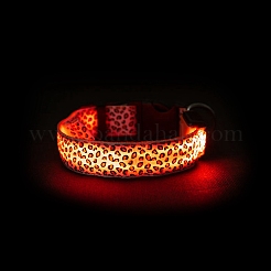 Adjustable Polyester LED Dog Collar&nbsp;MP-H001-A15