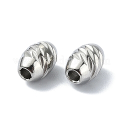 Non-Tarnish 316 Surgical Stainless Steel Bead&nbsp;STAS-H191-06A-P