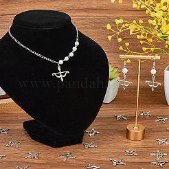 60Pcs Tibetan Style Alloy Pendants&nbsp;TIBEP-SC0002-98