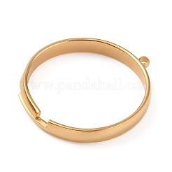 Adjustable 304 Stainless Steel Finger Ring Settings&nbsp;STAS-WH0033-11A-G