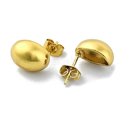 Ion Plating(IP) 304 Stainless Steel Stud Earrings&nbsp;EJEW-C071-06G