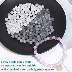 3 Strands Crackle Glass Beads Strands&nbsp;GLAA-PA0001-70