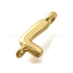 Brass Connector Charms&nbsp;KK-P295-01G-L