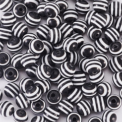 Striped Resin Beads&nbsp;RESI-TAG0001-01