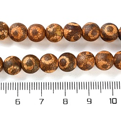 Dyed & Heated Tibetan Style dZi Beads Strands&nbsp;G-P564-A01-01B