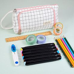Canvas Pen Case&nbsp;AJEW-SZC0001-08