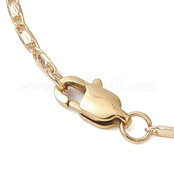 Brass Twisted Link Chain Necklaces&nbsp;NJEW-JN04866