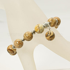 Fashion Gemstone Beaded Bracelets&nbsp;BJEW-JB00858-07