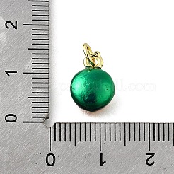 Brass with Enamel Charms&nbsp;KK-Q066-01C-G