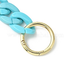 5Pcs 5 Colors Acrylic Twisted Chain Bag Extender Chains&nbsp;FIND-JF00151