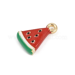 Alloy Enamel Charms&nbsp;PALLOY-R158-05G-01