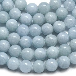 Natural Malaysia Jade Beads Strands&nbsp;G-L645-A01-8mm-16