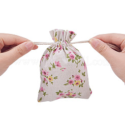 Printing Burlap Packing Pouches&nbsp;ABAG-PH0002-10x14cm-04