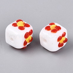 Handmade Bumpy Lampwork Beads&nbsp;LAMP-N042-22A