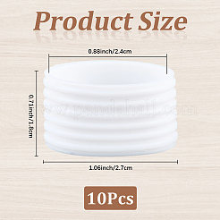 10Pcs Silicone Ring for Pickleball Paddle&nbsp;FIND-CN0002-45A