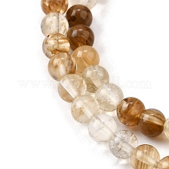 Watermelon Stone Glass Beads Strands&nbsp;G-L621-B03-4mm