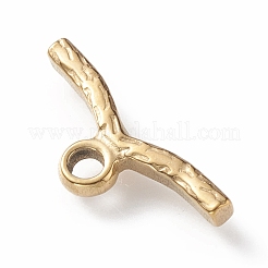 Ion Plating(IP) 304 Stainless Steel Toggle Clasps Parts&nbsp;STAS-K209-02G