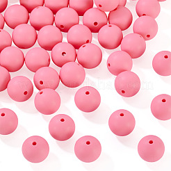 50Pcs Food Grade Eco-Friendly Silicone Beads&nbsp;SIL-TA0002-89D