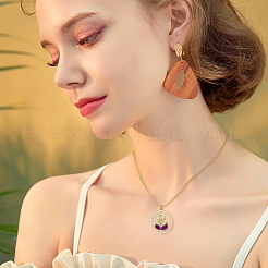 120pcs 3 Style Dried Pansy Flower&nbsp;DIY-HY0001-62