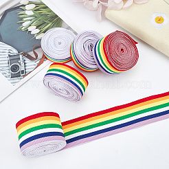 Stripe Double Face Rainbow Ribbon&nbsp;OCOR-FG0001-06