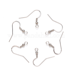 Tarnish Resistant 304 Stainless Steel Earring Hooks&nbsp;X-STAS-S111-007