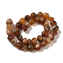Natural Red Agate Beads Strands&nbsp;G-NH0017-B03-02